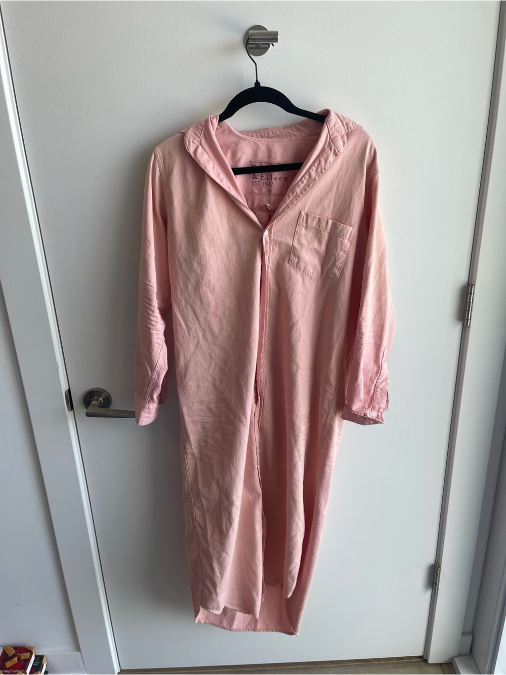 Frank & Eileen Pink Rory Button Up Dress